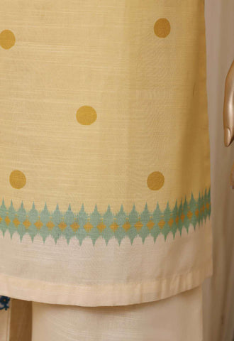 Sadabahar Printed Khaddar Stitched 3 Piece Suit D-2