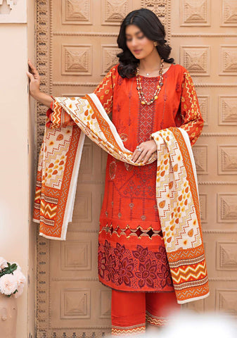 Aleeza Digital Fine Emb Khaddar Coll:24 By Sobia Waseem D-06