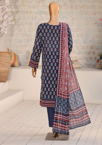 Nayab by HZ Textiles | Printed Lawn 3 Piece Unstitched Suit D-10