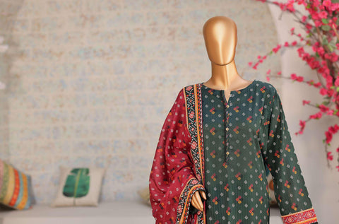 Nayab by HZ Textiles | Printed Lawn 3 Piece Unstitched Suit D-8