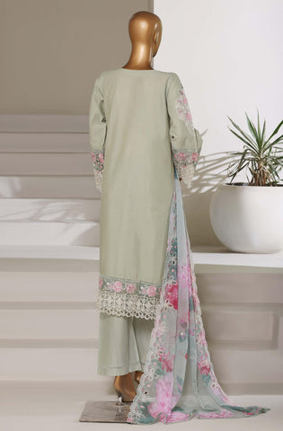 LUXURY EMBROIDERY LAWN FESTIVE 3PIECE STITCHED COLLECTION BY SADABAHAR D-2