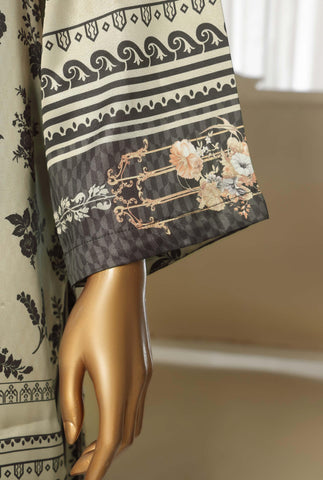 Silk Print 2 Piece Co Ords Ready To Wear Sadabahar D-01