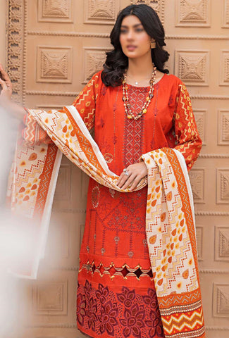 Aleeza Digital Fine Emb Khaddar Coll:24 By Sobia Waseem D-06