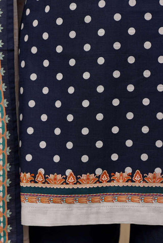 Sadabahar Printed Khaddar Stitched 3 Piece Suit D-3