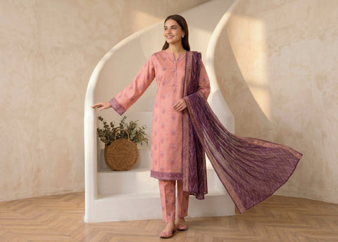 AREEMAN V2 by Shahid Tawakkal | Rotary Printed Lawn 3 Piece Stitched Suit D-3