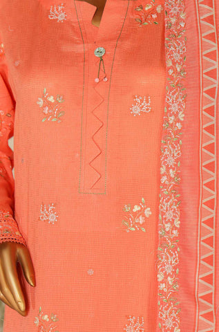 Mayaar Embroidered Un-Stitched 3 Piece Collection By HZ Textile D-9