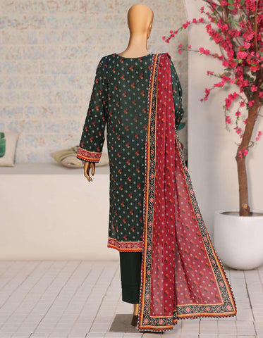 Nayab by HZ Textiles | Printed Lawn 3 Piece Unstitched Suit D-8