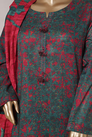 Printed Cotton With Farshi Shalwar Vol-02 By Sadabahar D-07