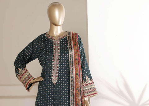 Regal by Sadabahar | Embroidered Festive 3 Piece Stitched Lawn Suit D-5