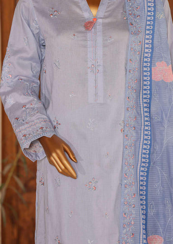 Mayaar Embroidered Un-Stitched 3 Piece Collection By HZ Textile D-10