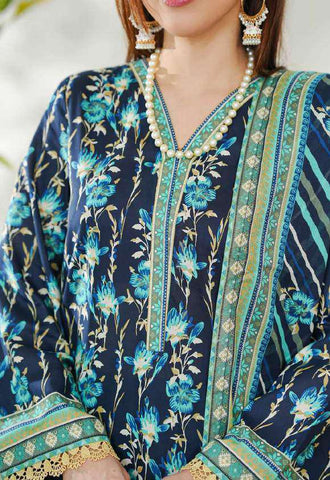 VS DAMAN Exclusive Printed Lawn Unstitched 3 Piece Suit D-23