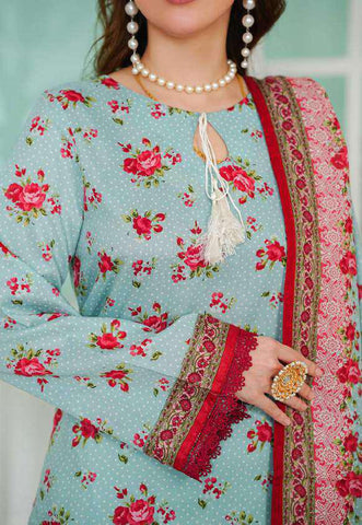 VS DAMAN Exclusive Printed Lawn Unstitched 3 Piece Suit D-3