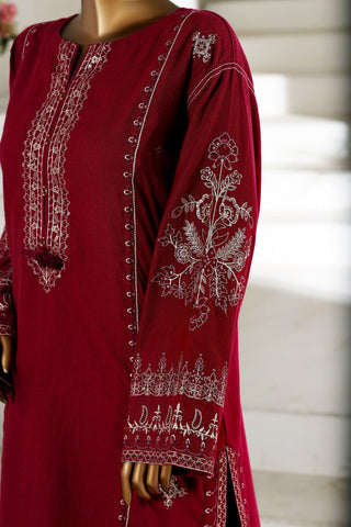 Vybe Co-Ords Emb Premium Winter Cotton Coll Sdabahar D-2