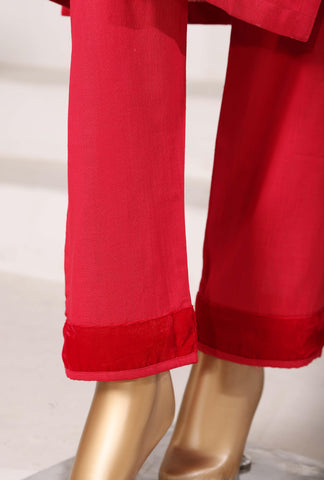 Sadabahar Premium Emb Cross Texture RTW 3 Piece Suit D-2