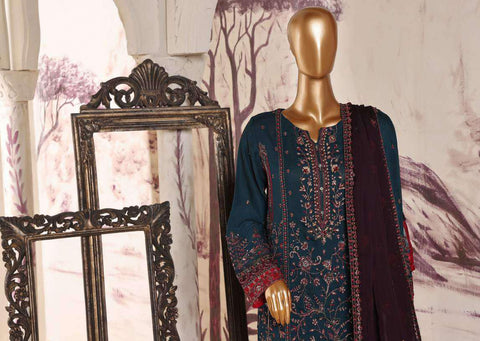 D-01  Afsanay Luxury  Fancy Enbroidered Pret Coll'24 Vol.3 By Sadabahar