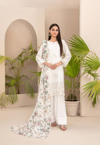 Farwa Embroidered Lawn By Tawakkal D-05