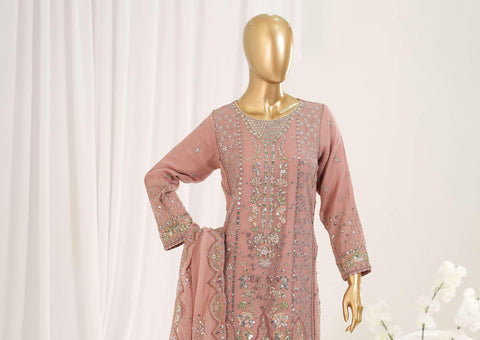 Afsanay by Sadabahar Embroidered Chiffon Stitched 3 Piece Suit D-4