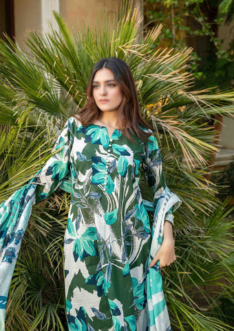 Naimal Lawn Slub Digital Print Vol-2 By Tawakkal D-07
