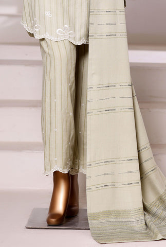 Sadabahar Vybe Emb Dhanak Stitched 3 Piece Suit D-2