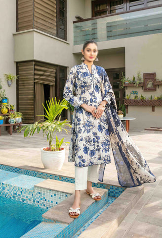 Zumra Lawn Slub Digital Print Vol-02 By Tawakkal D-05