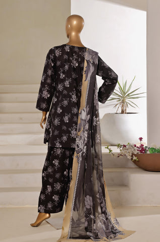 Printed Lawn With Farshi Shalwar Collection By Sadabahar D-05