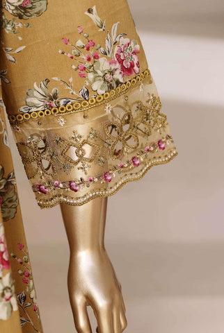 Sadabahar Peplum Embroidered Lawn Stitched 3 Piece Suit D-1
