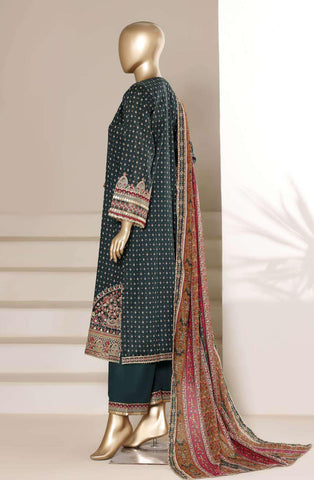 Regal by Sadabahar | Embroidered Festive 3 Piece Stitched Lawn Suit D-5