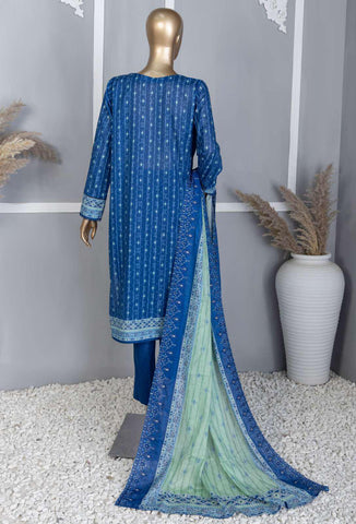 HZ Premium Lawn Emb Cut Work Dupatta VOL-4- Coll:24 D-743
