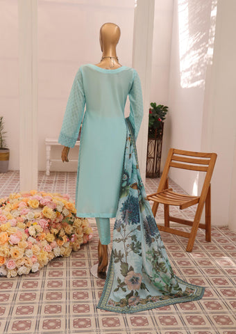 Bloom Schiffli Lawn With Fancy Dupatta D-1 By Dr Haris