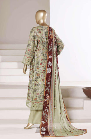 Sadabahar Festive Embroidered Lawn Stitched 3 Piece Suit D-1
