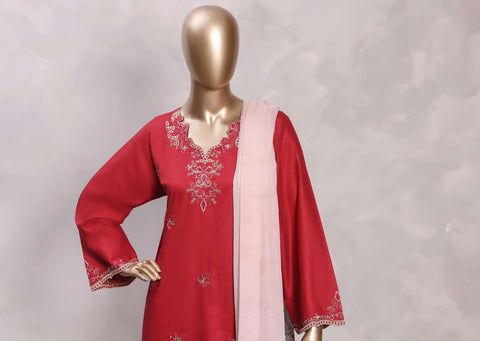 Sadabahar Eclair Embroidered Lawn Stitched 3 Piece Suit D-1
