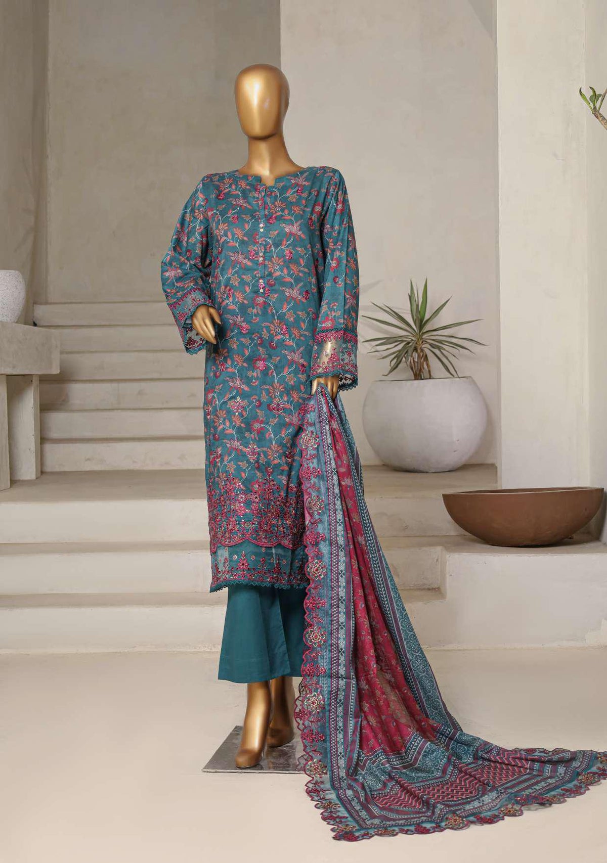 Amyrah Embroidered Festive Collection Vol-2 Sadabahar D-01