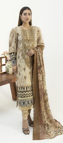 Iyana Un Stitched 3 pcs Embroidered Lawn Digital Print JH 916
