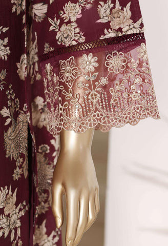 Amyrah by Sadabahar | Embroidered Lawn 3 Piece Stitched Suit D-1