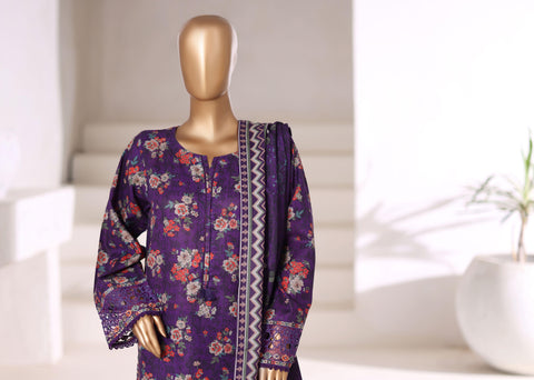 Malika Vol-2 Khaddar Embroidered 3 Piece Ready To Wear SB-3