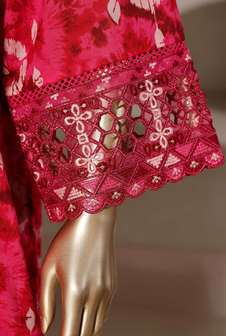 Sadabahar Peplum Luxury | Embroidered Lawn 3 Piece Stitched Suit D-3