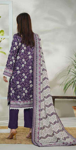 VS DAMAN Exclusive Printed Lawn Unstitched 3 Piece Suit D-28