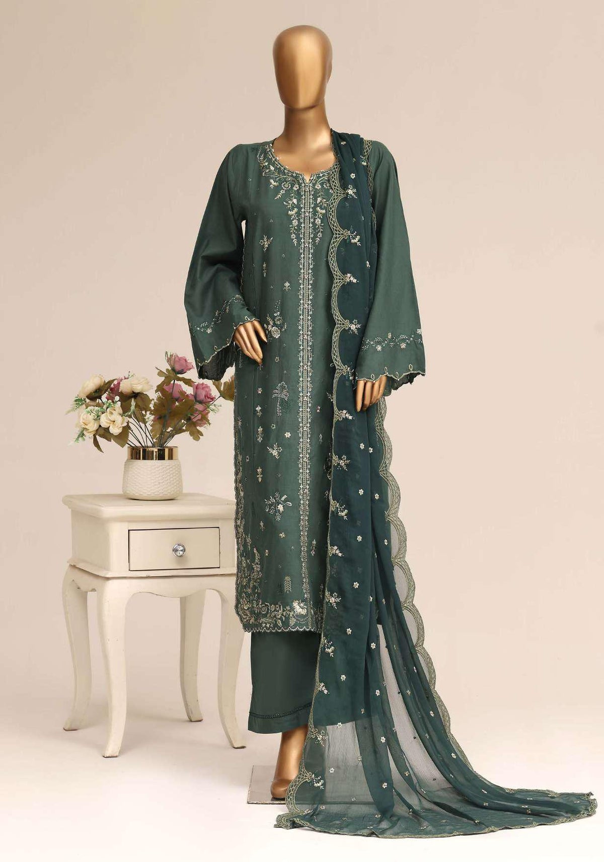 Sadabahar – Luxury Embroidered Festive Collection Vol-7-1 D-1