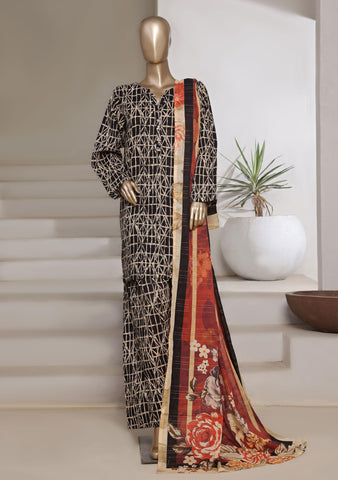 Printed Cotton With Farshi Shalwar Vol-02 By Sadabahar D-06