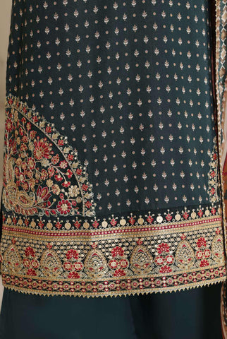 Regal by Sadabahar | Embroidered Festive 3 Piece Stitched Lawn Suit D-5