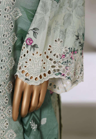 Laser Fusion Chikankari Khaddar 3Pc RTW Coll By Sadabahar D-1