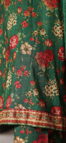 Bin Saeed Printed Stitch Lawn 2026 | 3 Piece Stitched Suit D-10