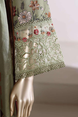 Sadabahar Festive Embroidered Lawn Stitched 3 Piece Suit D-1
