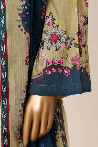 Sadabahar – Printed Lawn | 3 Piece Stitched Suit D-1