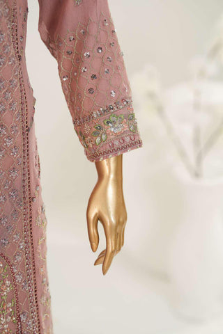 Afsanay by Sadabahar Embroidered Chiffon Stitched 3 Piece Suit D-4