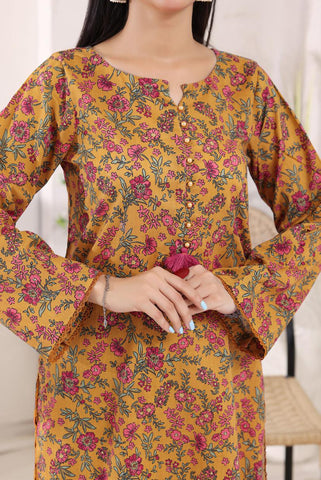 AIZAL | Digital Printed 2 Piece Stitched Lawn Suit D-3