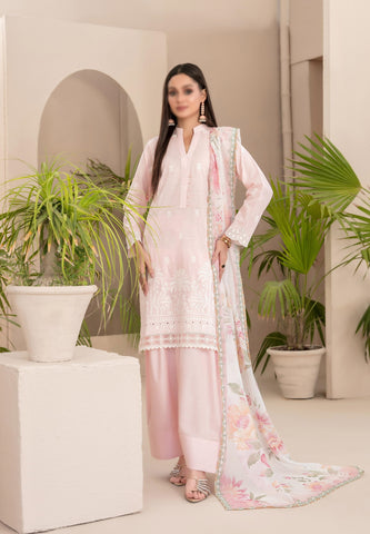 Farwa Embroidered Lawn By Tawakkal D-04
