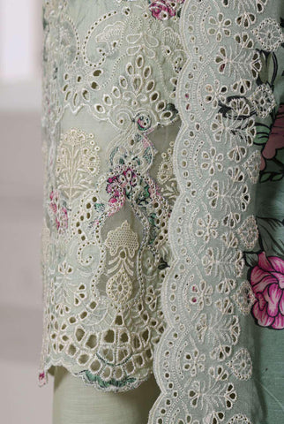 Laser Fusion Chikankari Khaddar 3Pc RTW Coll By Sadabahar D-1