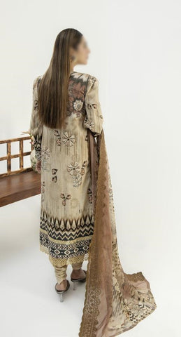 Iyana Un Stitched 3 pcs Embroidered Lawn Digital Print JH 916