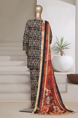 Printed Cotton With Farshi Shalwar Vol-02 By Sadabahar D-06